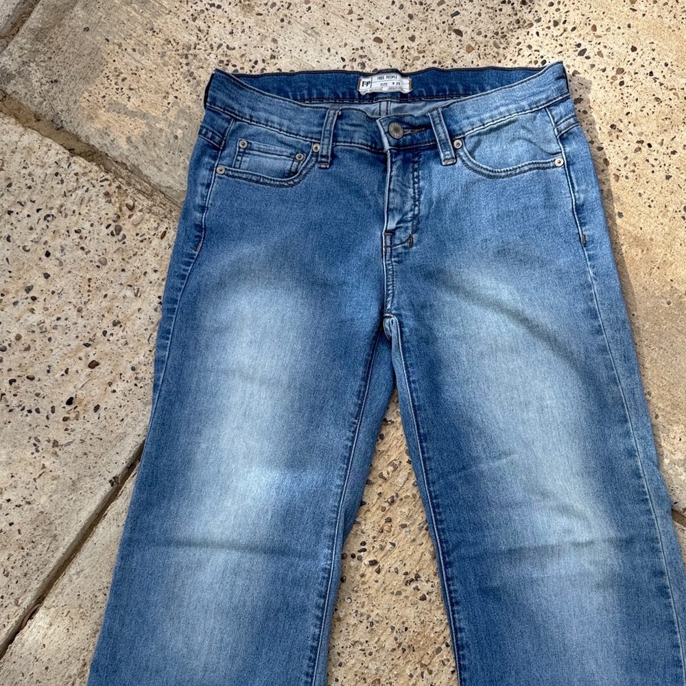 Free People wide leg Jeans - Picture 2 of 7